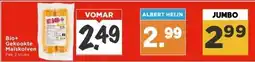 Vomar Voordeelmarkt Bio+ Gekookte Maïskolven aanbieding