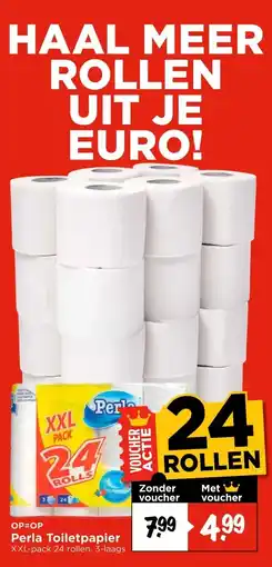 Vomar Voordeelmarkt Perla Toiletpapier aanbieding