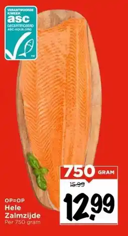 Vomar Voordeelmarkt Hele Zalmzijde aanbieding