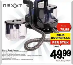 Vomar Voordeelmarkt Nexxt Spot Cleaner aanbieding