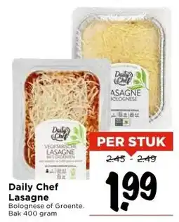 Vomar Voordeelmarkt Daily Chef Lasagne aanbieding