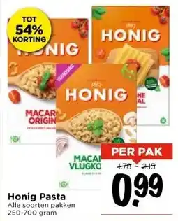 Vomar Voordeelmarkt Honig Pasta aanbieding