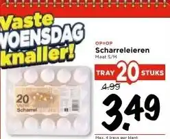 Vomar Voordeelmarkt Scharreleieren aanbieding