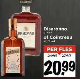 Vomar Voordeelmarkt Disaronno of Cointreau aanbieding