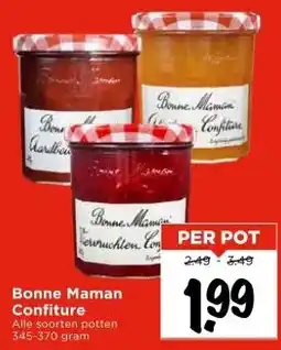 Vomar Voordeelmarkt Bonne Maman Confiture aanbieding