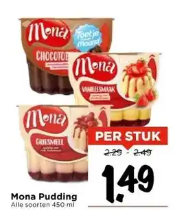 Vomar Voordeelmarkt Mona Pudding aanbieding