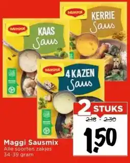 Vomar Voordeelmarkt Maggi Sausmix aanbieding