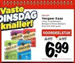 Vomar Voordeelmarkt Vergeer Kaas aanbieding