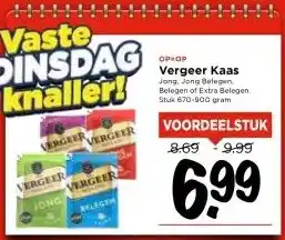 Vomar Voordeelmarkt Vergeer Kaas aanbieding