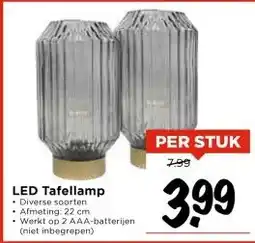 Vomar Voordeelmarkt LED Tafellamp aanbieding