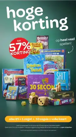 Spar heel veel spellen aanbieding