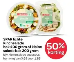 Spar SPAR lichte lunchsaladeof kleine salade aanbieding