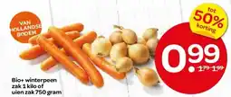 Spar Bio+ winterpeen aanbieding