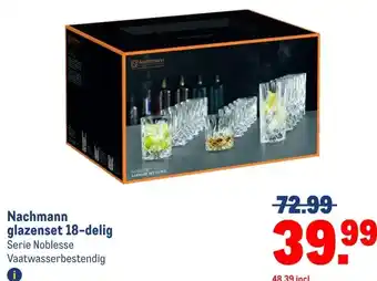 Makro MoNachmann glazenset 18-delig aanbieding