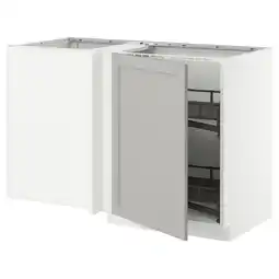 IKEA Witte ikea metod keukenkast met open deur, met uittrekbare planken aanbieding
