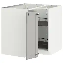 IKEA Witte metod keukenkast met open planken voor organisatie aanbieding