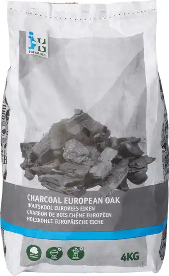 Intratuin Intratuin houtskool Europees eiken 4 kg aanbieding