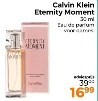 Trekpleister Calvin Klein Eternity Moment aanbieding