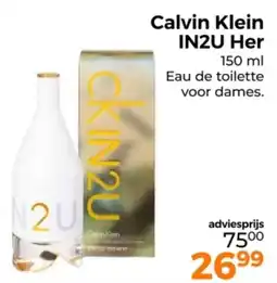 Trekpleister Calvin Klein IN2U Her aanbieding