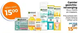 Trekpleister Garnier Gezichtsverzorging aanbieding
