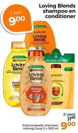Trekpleister Loving Blends shampoo en conditioner aanbieding