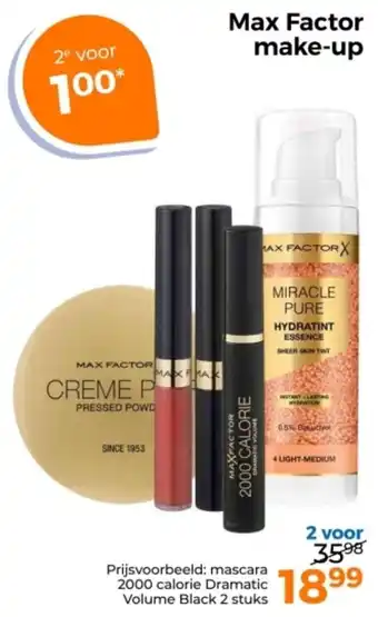 Trekpleister Max Factor make-up aanbieding