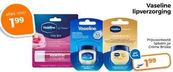 Trekpleister Vaseline lipverzorging aanbieding