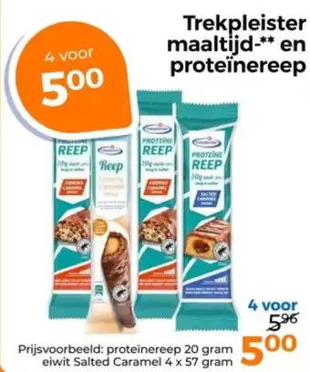 Trekpleister Trekpleister Maaltijd en Proteïnereep aanbieding