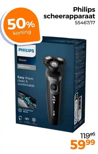 Trekpleister Philips scheerapparaat aanbieding