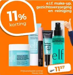 Trekpleister e.l.f. Make-up, Gezichtsverzorging en Reiniging aanbieding