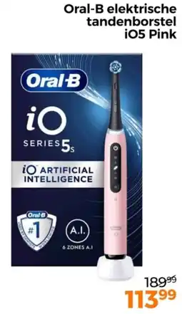 Trekpleister Oral-B elektrische tandenborstel i05 Pink aanbieding