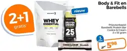 Trekpleister Body & Fit en Barebells aanbieding