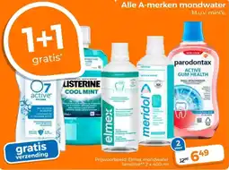 Trekpleister Alle A-merken mondwater aanbieding