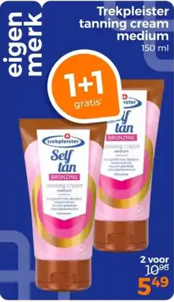 Trekpleister Trekpleister tanning cream medium aanbieding