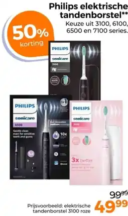 Trekpleister Philips elektrische tandenborstel aanbieding