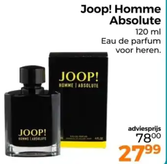 Trekpleister Joop! Homme Absolute aanbieding