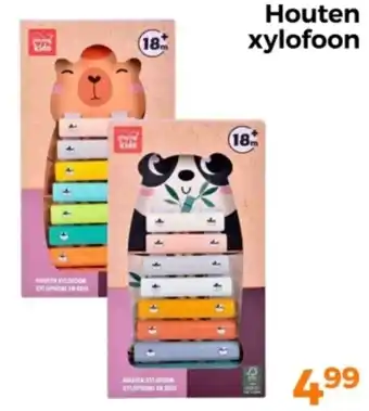 Trekpleister Houten xylofoon aanbieding