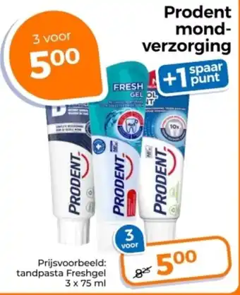 Trekpleister Prodent Mondverzorging aanbieding