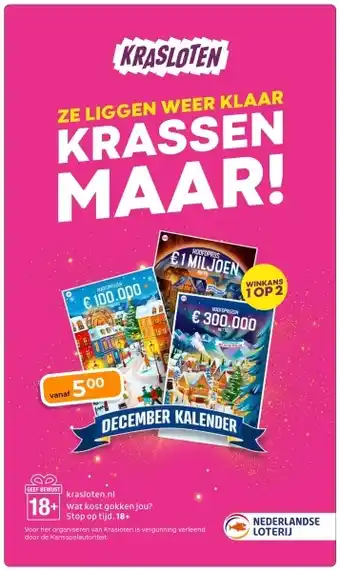 Trekpleister Krasloten aanbieding
