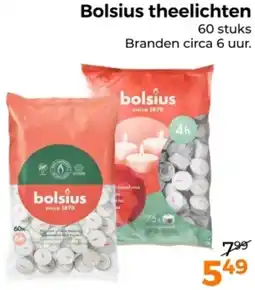 Trekpleister Bolsius theelichten aanbieding