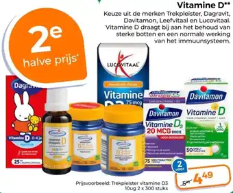 Trekpleister Vitamine D aanbieding
