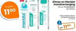 Trekpleister Elmex en Meridol mondverzorging aanbieding