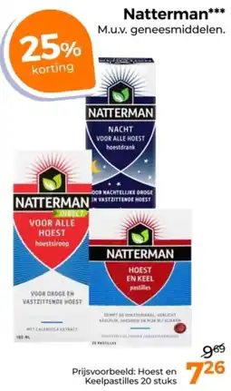 Trekpleister Natterman aanbieding