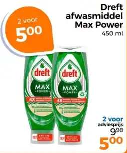 Trekpleister Dreft afwasmiddel Max Power aanbieding