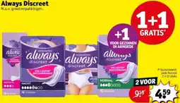 Kruidvat Always Discreet aanbieding