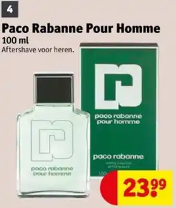 Kruidvat Paco Rabanne Pour Homme aanbieding