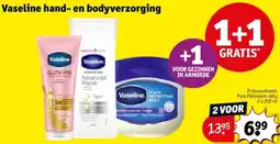 Kruidvat Vaseline hand en bodyverzorging aanbieding