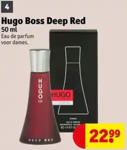 Kruidvat Hugo Boss Deep Red aanbieding