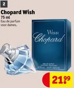 Kruidvat Chopard Wish aanbieding