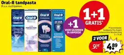 Kruidvat Oral-B tandpasta aanbieding